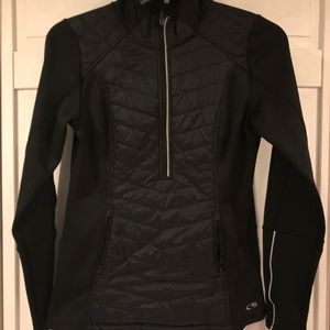 Quarter Zip Up Running Pullover